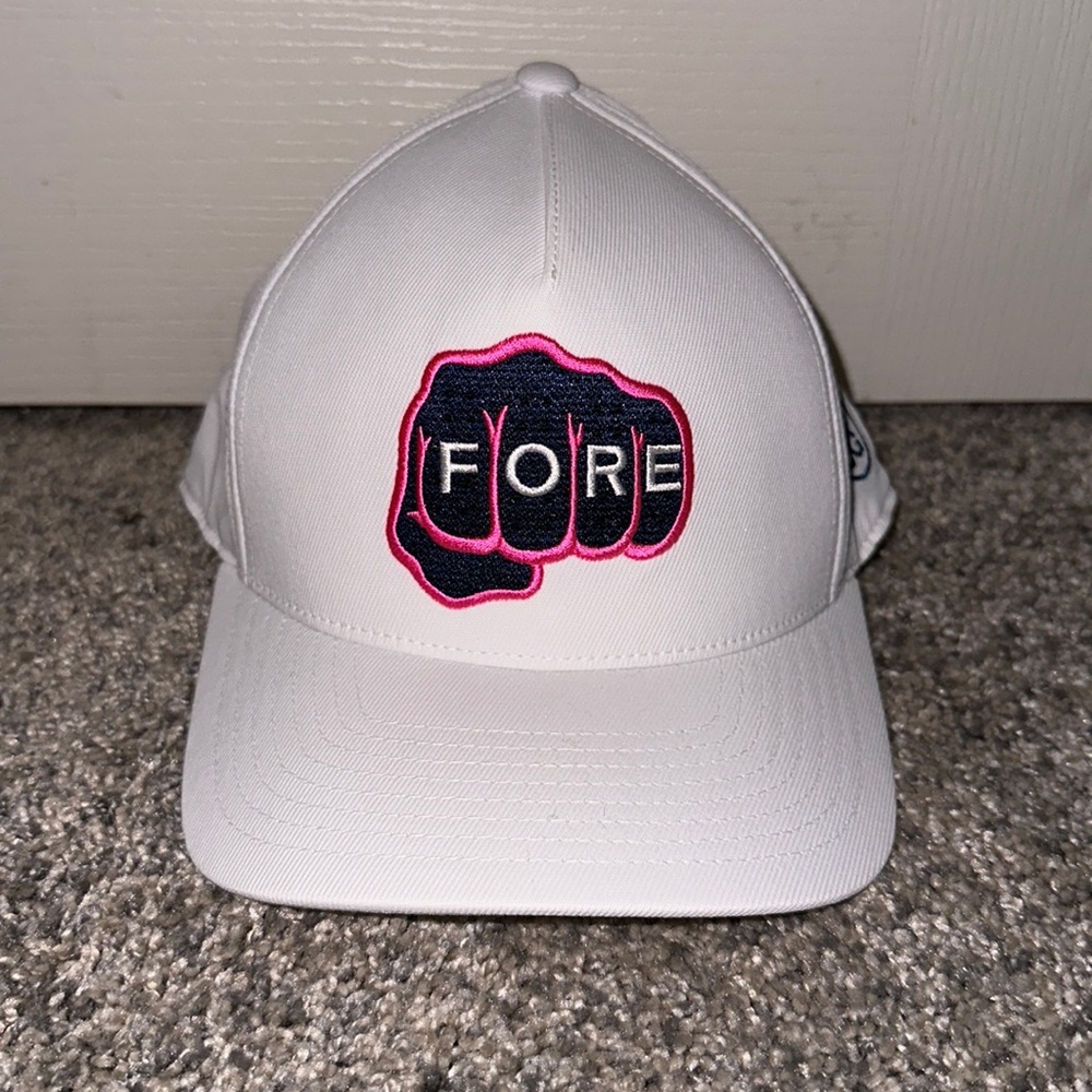 White G Fore women’s golf hat